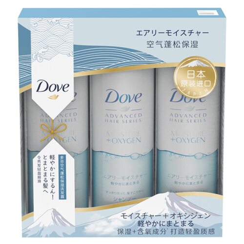 山姆超市代购多芬日本进口空气蓬松保湿洗发露480g*3