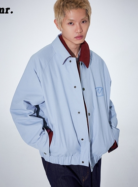 MLMR秋季新款设计感夹克中性风简约外套百搭潮流个性休闲上衣男女