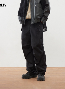 MLMR秋季新款设计感工装廓形穿搭舒适百搭潮流休闲裤长裤男女