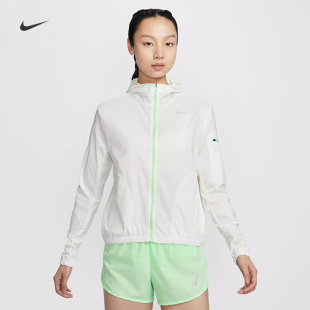 NIKE女子运动休闲拒水防晒反光轻盈跑步夹克外套HJ3948 耐克 133