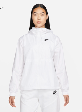 耐克/NIKE女子运动休闲拼接防风夹克外套DD5853 DM6180-010-100