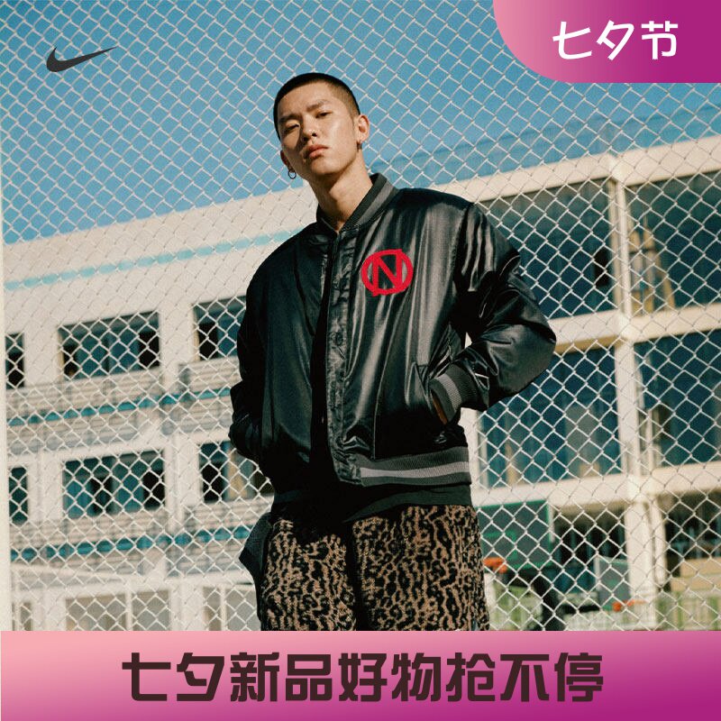 耐克男子运动休闲保暖篮球棉服