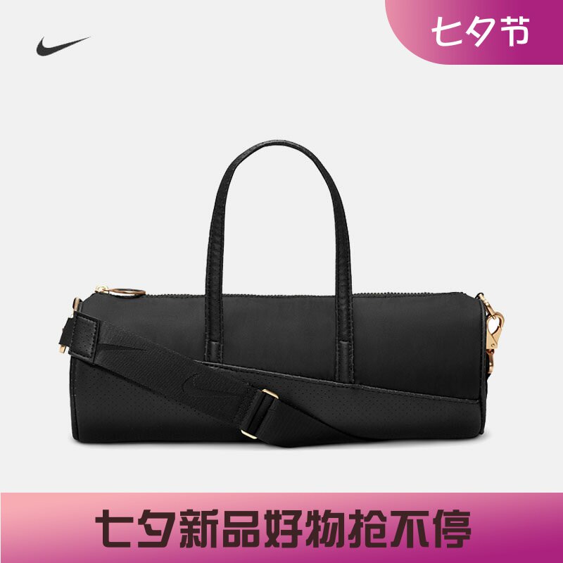 耐克斜挎背包手拎包女子小桶包