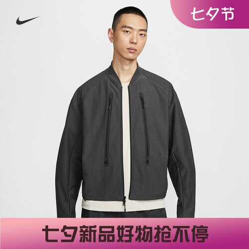 耐克/NIKE TECH男子运动休闲宽松速干防风夹克外套IO0678-060-010