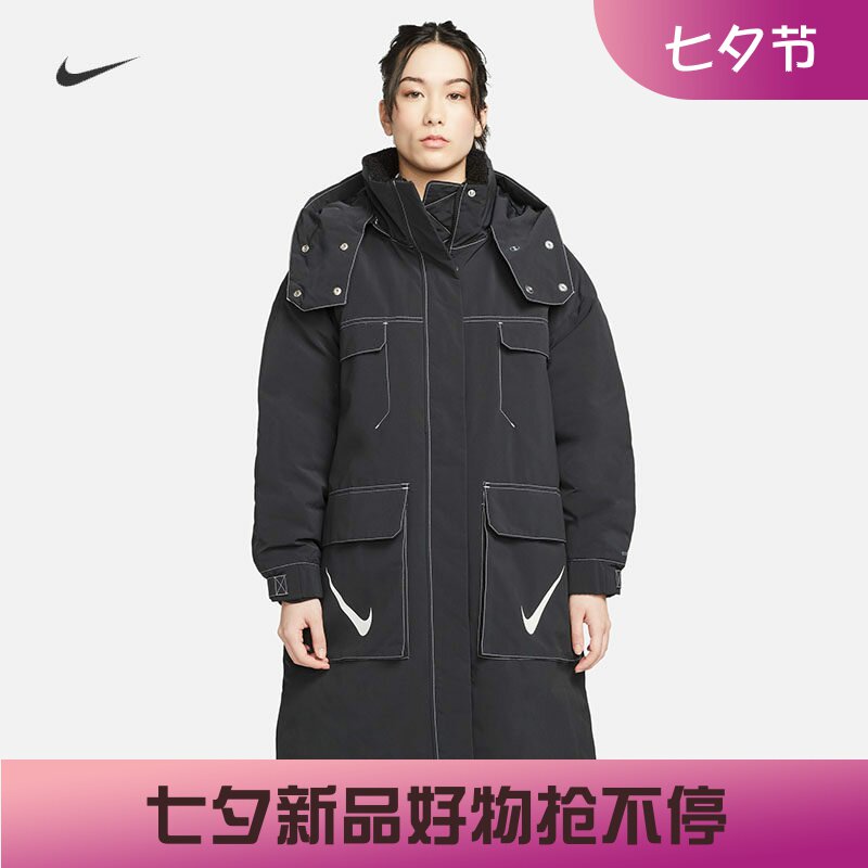 耐克女子运动休闲保暖羽绒服
