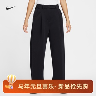 010 耐克 IF0322 针织长裤 502 NIKE女子运动宽松休闲直筒中腰新款