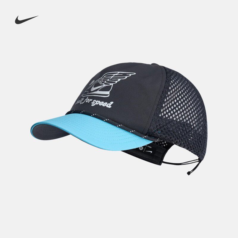 耐克/NIKE男帽女帽夏季新款软顶印花篮球鸭舌帽运动帽IQ1339-010
