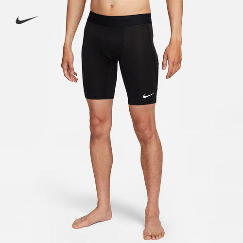 耐克/NIKE PRO男子训练速干紧身举重训练运动短裤FB7964-010-100