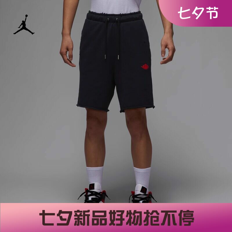 耐克JORDAN男子飞翼LOGO针织短裤