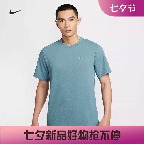 耐克男子泡泡纱速干跑步短袖T恤