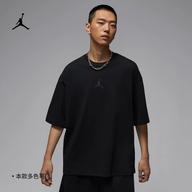 耐克JORDAN男子宽松重磅短袖T恤