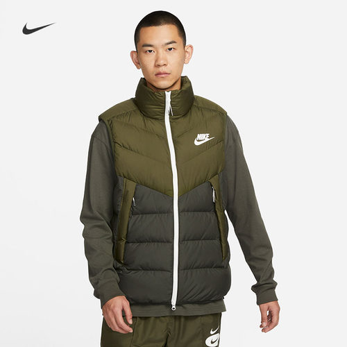 耐克NIKE保暖休闲羽绒马甲