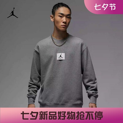 耐克男子休闲加绒保暖圆领卫衣