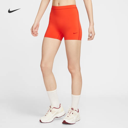 耐克/NIKE女子健身训练柔软速干新款紧身运动短裤HQ7010-011-633