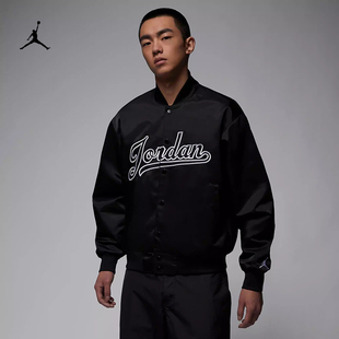 耐克/NIKE JORDAN男子运动宽松休闲刺绣棒球服外套FN4660-010-244
