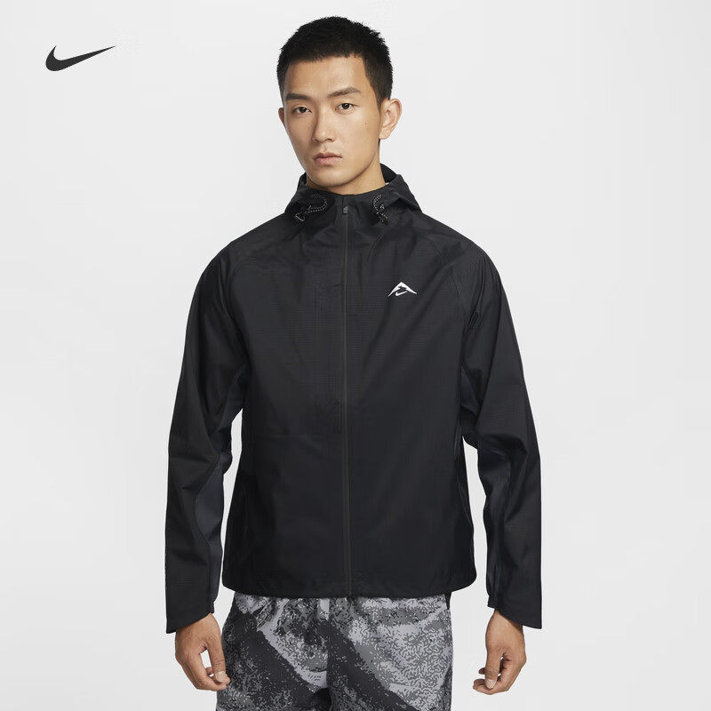 耐克/NIKE男子运动休闲ADV拒水防风硬壳跑步冲锋衣FZ1085-010-652