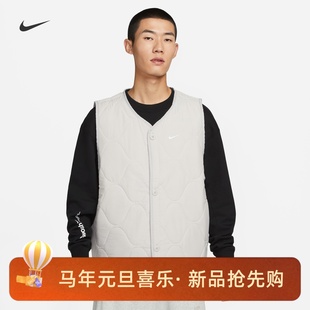 012 棉马甲背心DX0891 386 NIKE男子运动休闲保暖小勾工装 耐克