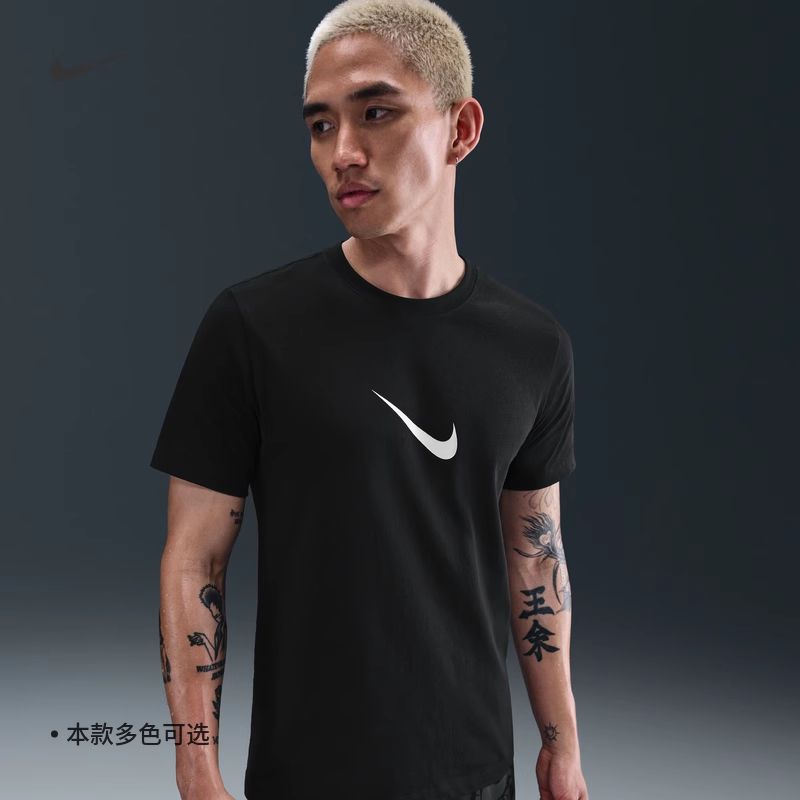 耐克男子字母哥印花运动短袖T恤