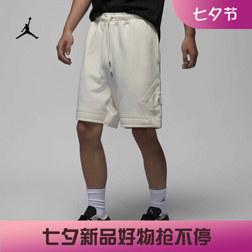 耐克男子宽松休闲加绒针织短裤