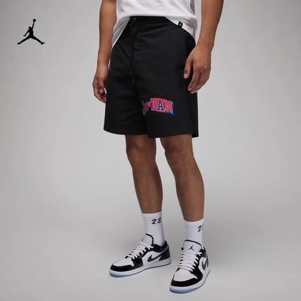 耐克/NIKE JORDAN男子休闲梭织速干宽松运动短裤FQ0361-010-410