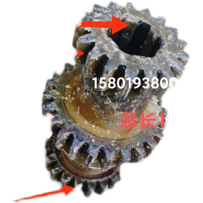 皖南机床厂X61322A X5032B X6036铣床配件三联齿轮Z17/24/0长160
