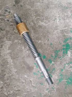 广州机床厂C613母2A C6140车床配件6013/6023尾丝杆L261尾螺T22*5