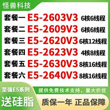 至强E5-2620V3 2603 2609V3 2623V3 2630V3 2640V3 CPU处理器 X79