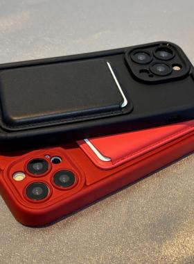 创意新款皮质磁吸卡包Y78m+适用VIVO X200pro手机壳X100/90/X80防摔X60硅胶S18/S19女Y77E全包Y31S/Y53s/Y76S