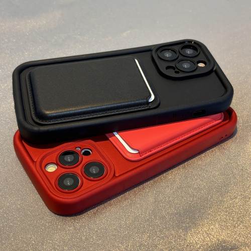商务皮质卡包K80/K70适用小米17手机壳磁吸15pro/Note 14防摔13硅胶12红米k60至尊版K40S/K30新款11/K50男女9