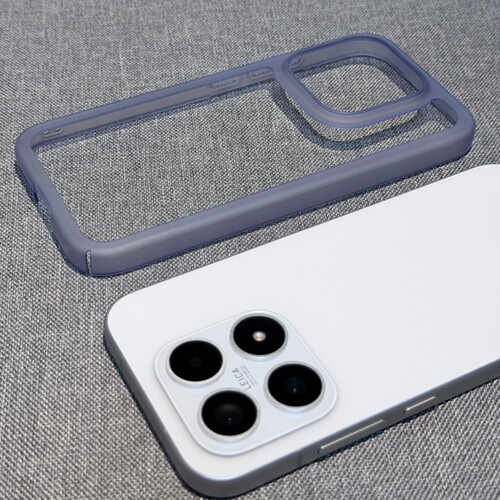 高级紫色无背板纯边框X300s适用VIVO S50/X200PRO MINI手机壳X100/S30/S18镂空散热S17框架条S20/S19/X80/X90