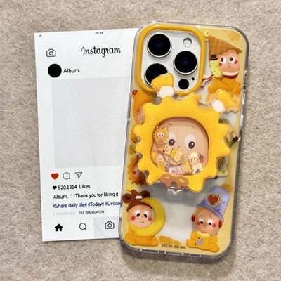 卡通星星小人摇摇乐磁吸支架适用1加13T/ACE5pro手机壳一加12/9R/8T/oneplusACE竞速1+ACE3V/11可爱ACE2V/13R