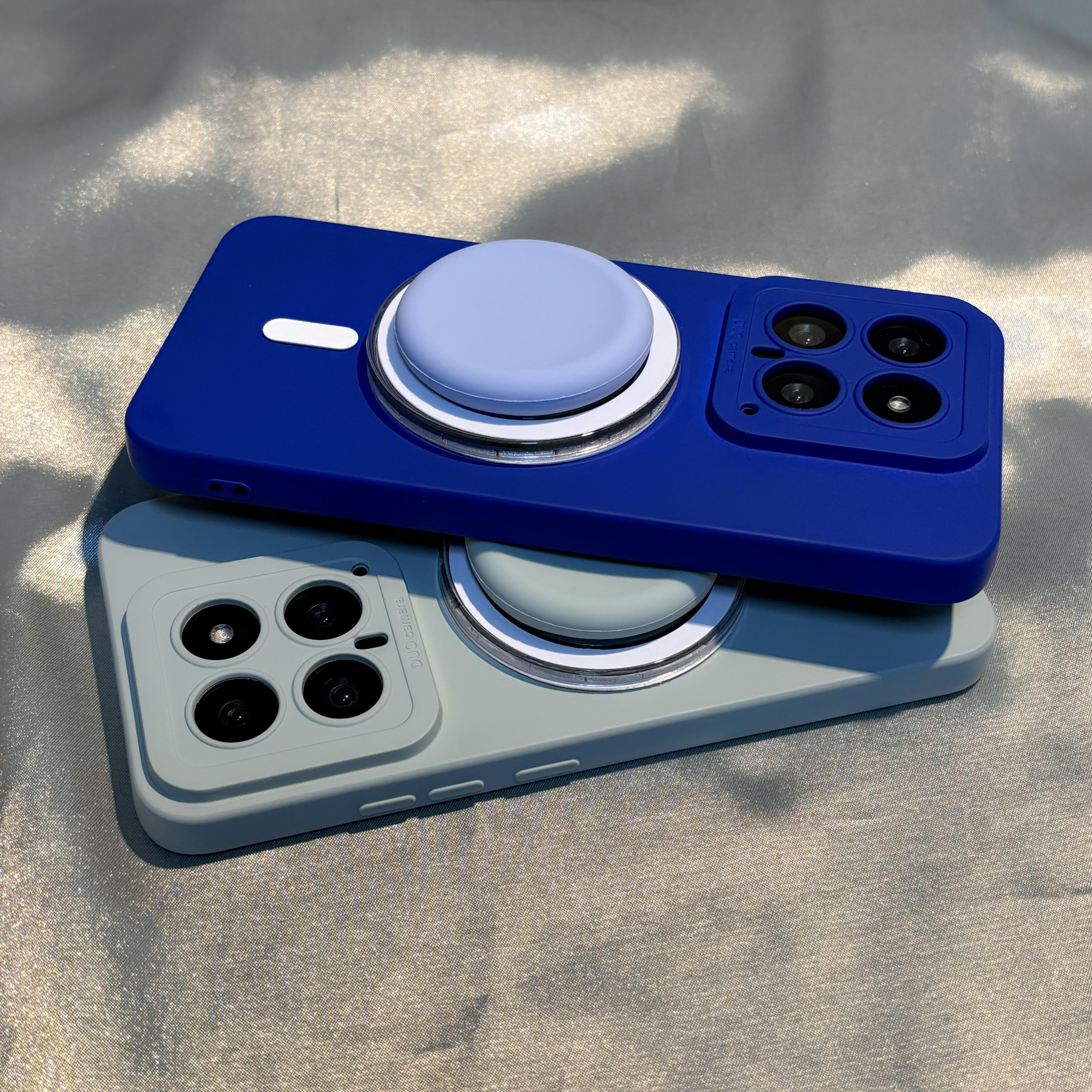 ins远峰蓝磁吸支架适用IQOO10/Neo8pro手机壳iqoo neo5全包7韩国Z3防摔硅胶6se新款U3X液态iqoo12简约11s啪嗒