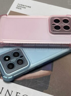 新款简约加厚四角防摔适用realme真我GT NEO7手机壳GT7PRO透色粉蓝13PRO+半透雾面V20气囊Q3S硅胶V5软壳V25套