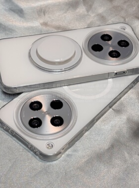 双层imd内置亮面磁吸支架适用vivo X200/X90S手机壳X80/X100大孔s19/S18/s20/S17pro简约Y300i/Y35硬Y77e强磁