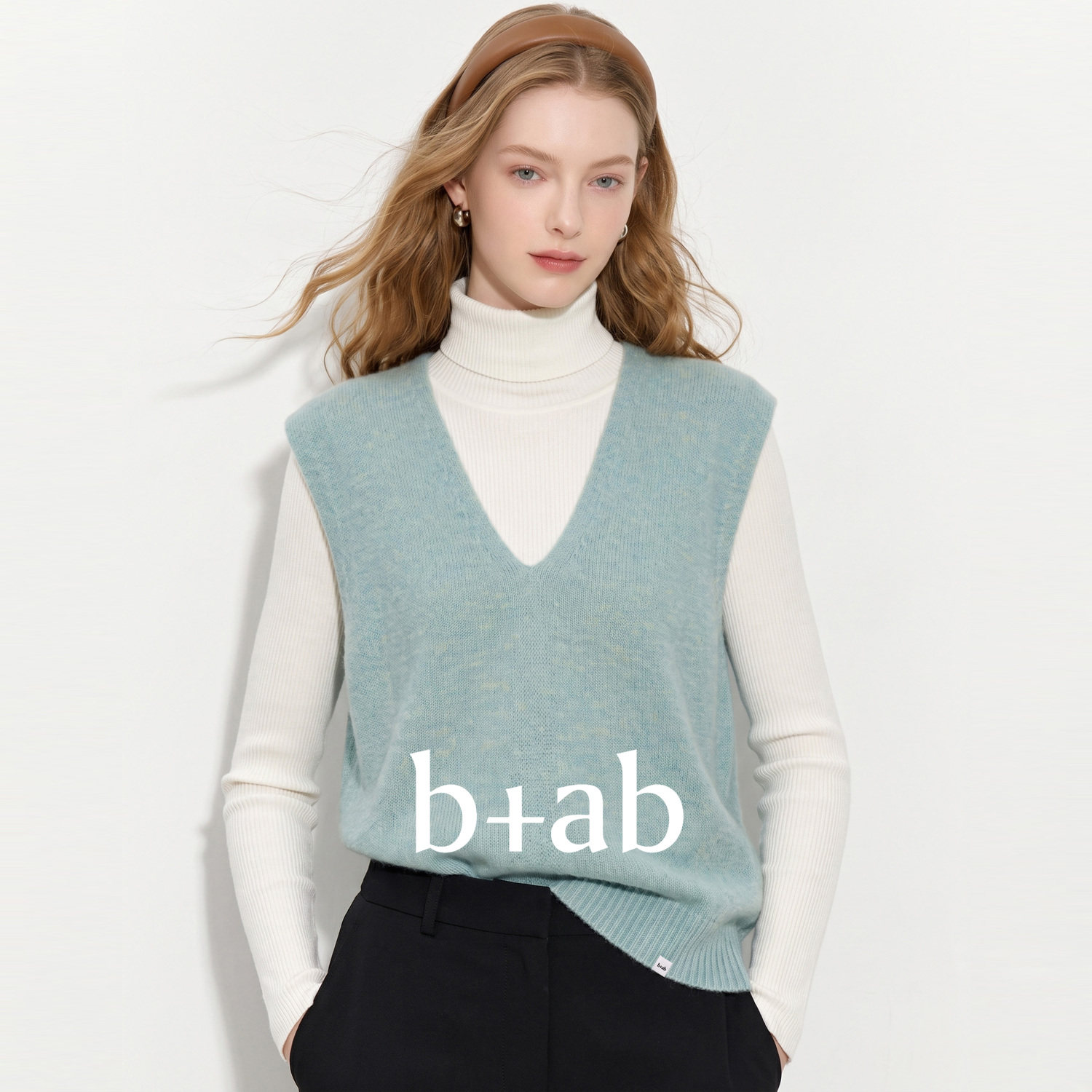 it b+ab 马夹女款外穿上衣日常通勤穿搭秋季新款设计感日常穿搭