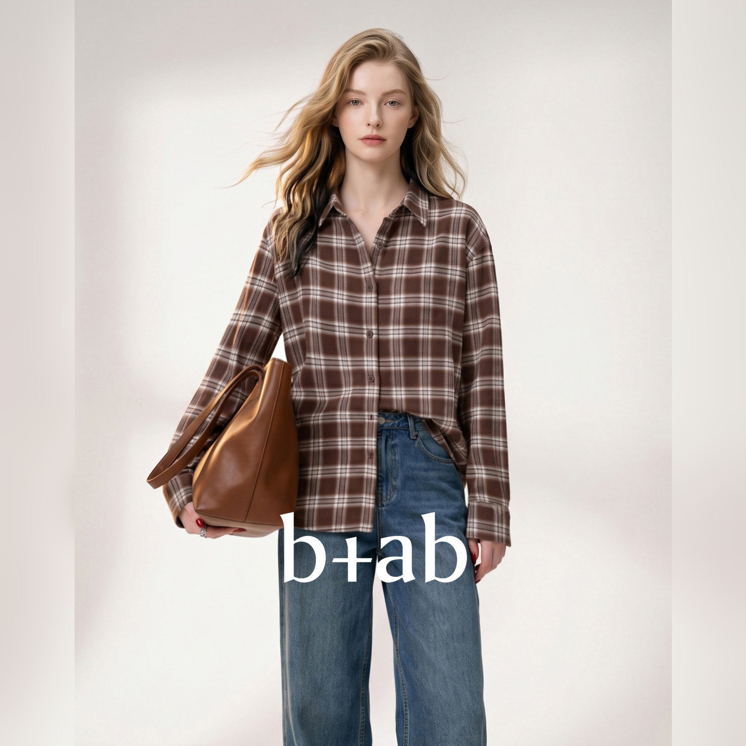 it b+ab 衬衫女款内搭外穿日常通勤上衣穿搭秋季新款设计感上新款