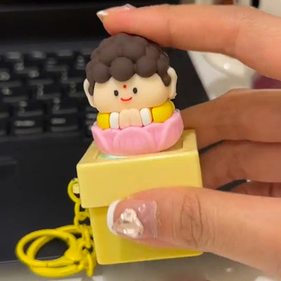 莫生气摆件发声莫烦恼解压挂件语音莫着急减压心慌不生气神器玩具