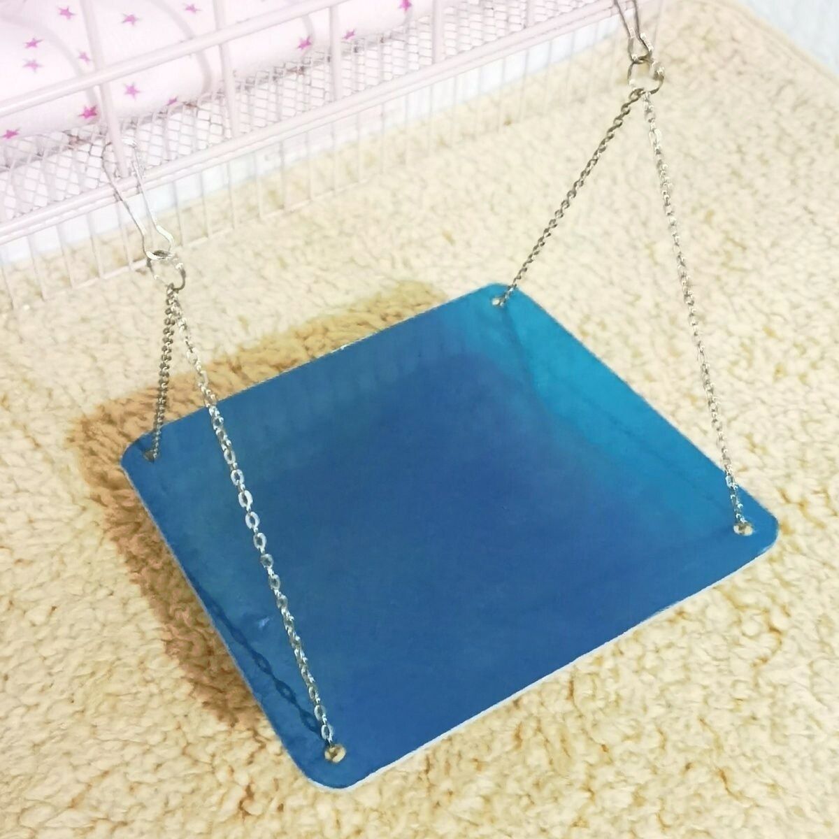 降温板散热秋千小龙猫仓鼠豚鼠蜜袋鼯降温神器防抓夏凉席夏季趴垫
