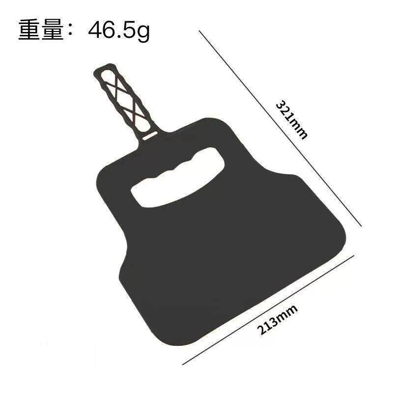 户外野营便携塑料烧烤扇家用庭院烤肉助燃扇子纯色野炊助燃板扇