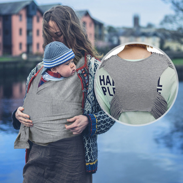 新品美国出口婴儿背带夏季纯棉交叉简易背巾X型前抱式育儿小背巾,婴童用品,抱婴腰带/腰凳,淘宝优惠券,粉丝福利购,淘宝优惠卷