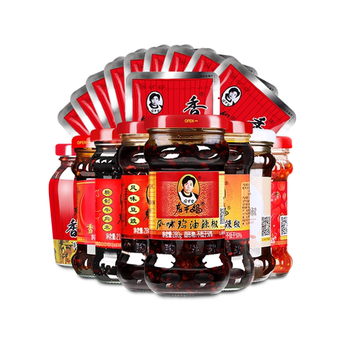老干妈满减任选风味豆豉辣子鸡油辣椒下饭牛肉酱官方旗舰店陶华碧
