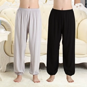 Quần cũ sợi nhỏ Quần nữ mỏng 2019 quần pyjama mùa hè quần âu nam chống muỗi mùa hè nữ - Quần tây