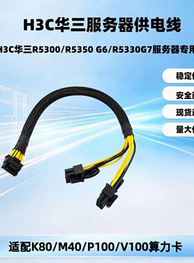 H3C华三R5300/R5350 G6/R5330G7服务器12VHPWR转GPU供电线4090A40