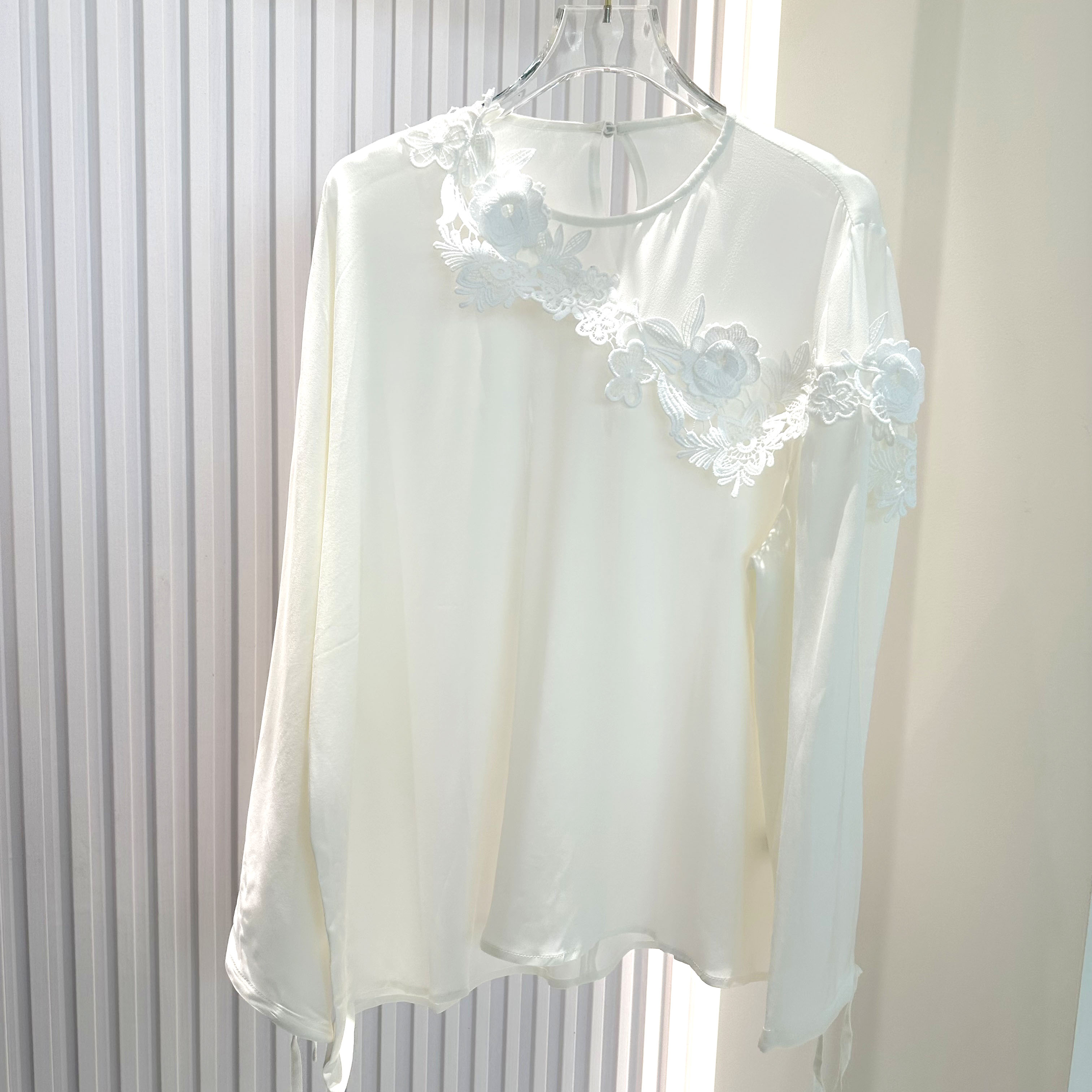 【海伦罗兰】桑蚕丝女士长袖衬衫5117