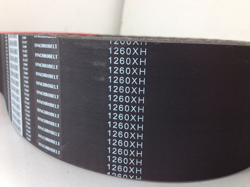 现货供应进口材质同步带 1260XH 144齿 周长3200.4mm 齿距22.225