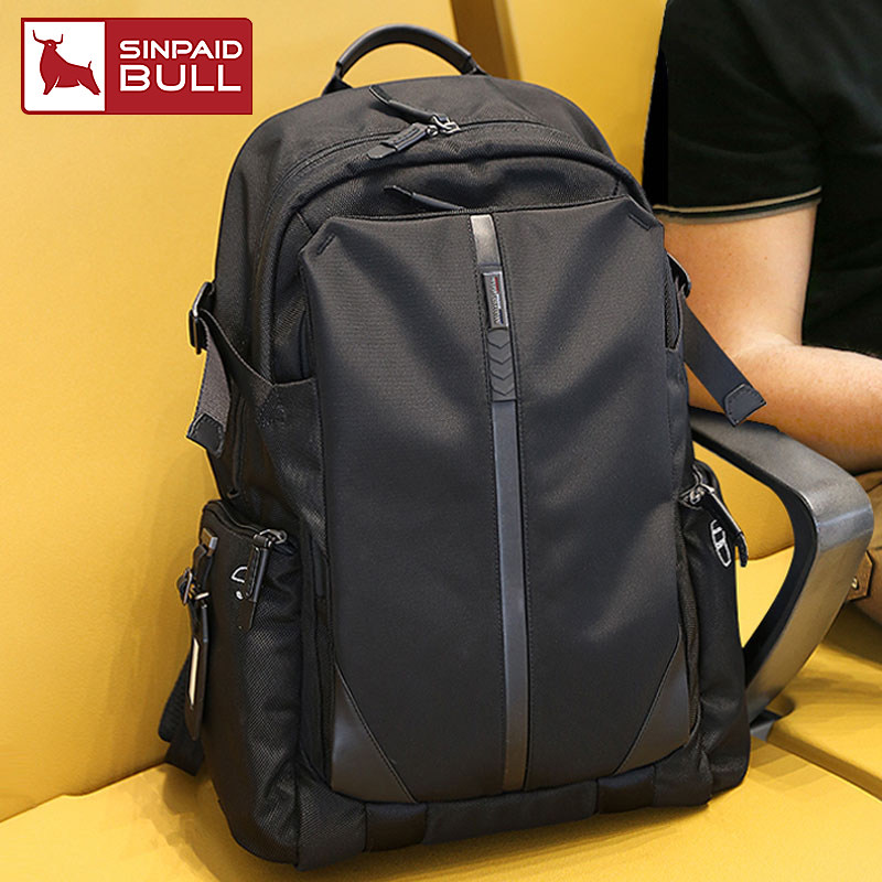 背包男士双肩包休闲旅行轻便商务背包多功能大容量15.6电脑女书包