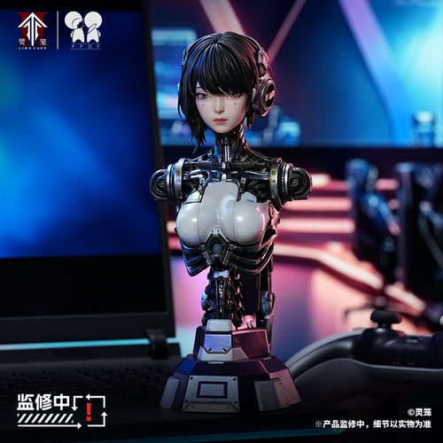 【阅文好物】全款预售灵笼动画周边超级人工智能ASH1/4半身像手办