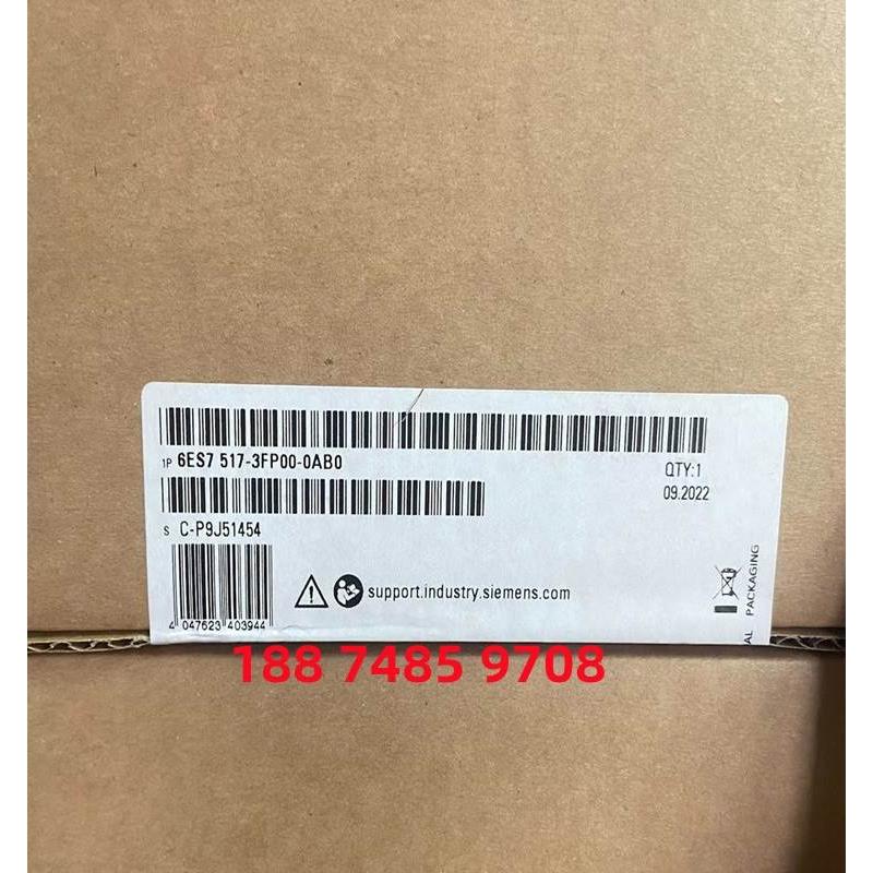 S7517-3FP00-0AB0西门子S7-1500F，CPU 15中央处理器，全新原装