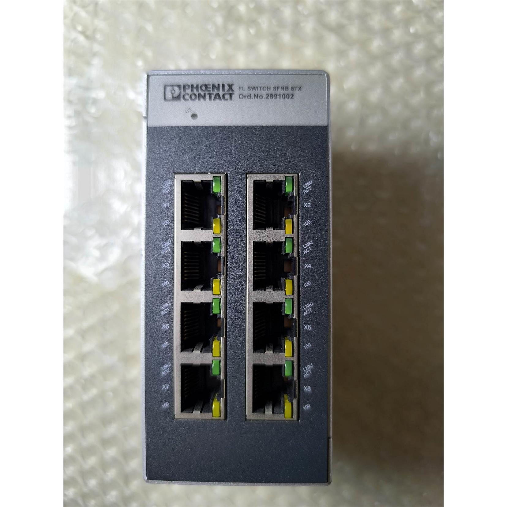 克斯8口交换机 FL SWITCH SFNB 8TX，订