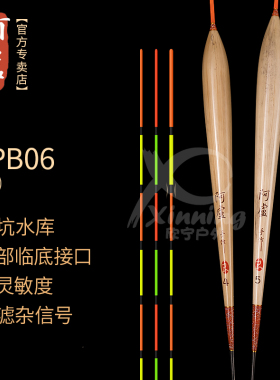 阿卢旗舰店浮漂LPB06高灵敏度浮标罗非鱼漂黑坑野钓轻口醒目细尾